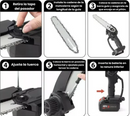 Motosierra Inalámbrica 48V – Doble Sierra, Potente y Portátil